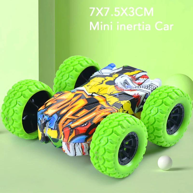 Non-Toxic Children'S Toy Car Fun Double-Sided Car Inertial Safety Anti-Collision Anti-Fall Kid'S Anti-Fall Model Sliding Off-Road Vehicle