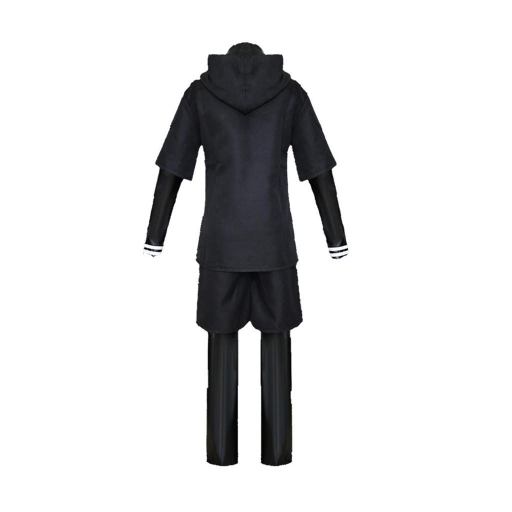Anime Ken Kaneki Cosplay Costumes Leather Jacket Pants Shorts Halloween Outfit