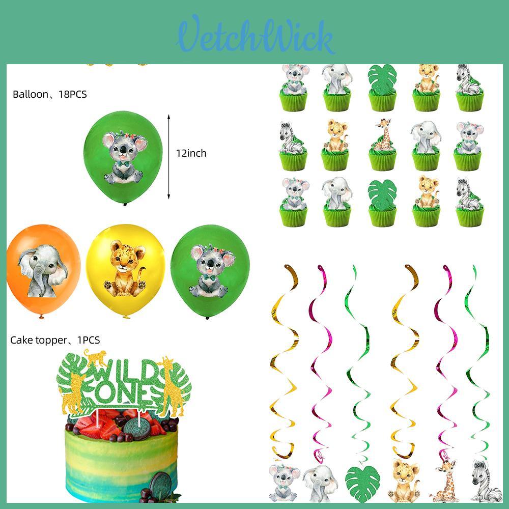 Forest Animal Wild One Party Supplies With Unique Design For Memorable Celebrations