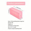 30-Hole Nail Drill Bit Holder Dustproof Nail Salon Organizer With Storage Display Box Manicure Tool Case Drill Bits Not Included