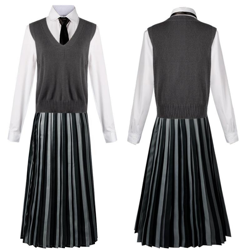 Damen Schwarz Halloween Filmcharakter Cosplay Abschlussballkleid