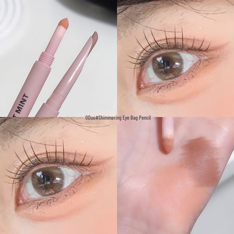 Sweetmint Crescent 2-in-1 Under-Eye Liner Pen & Shadow Highlight Cream for a Youthful Look