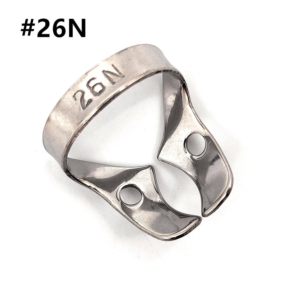 

1 шт., самые популярные зажимы для реставрации зубов, резиновые зажимы для плотины, резиновый барьерный зажим, материал из нержавеющей стали 1 piece Code 56