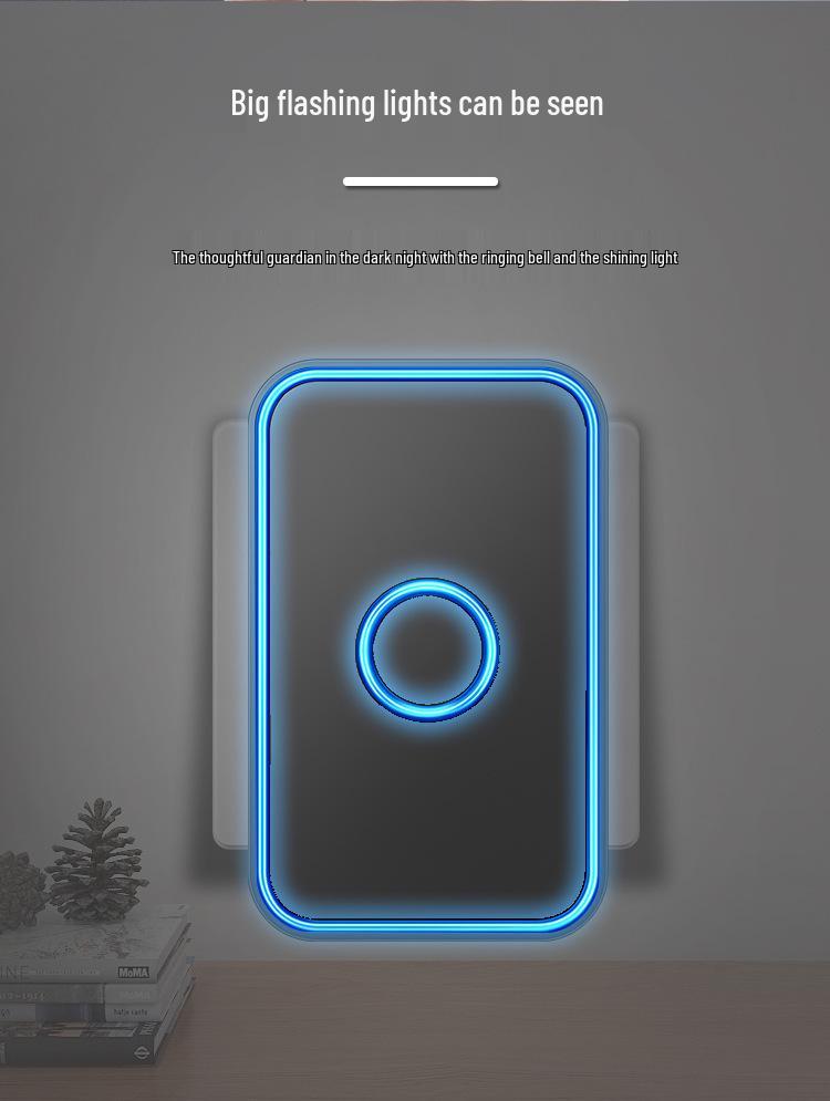 Long-Range Smart Wireless Waterproof Doorbell with Remote Control