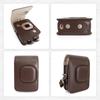 Rieibi PU Leather Protective Camera Case for Instax Mini LiPlay Instant Camera Case for Instax mini Liplay with Adjustable Strap -