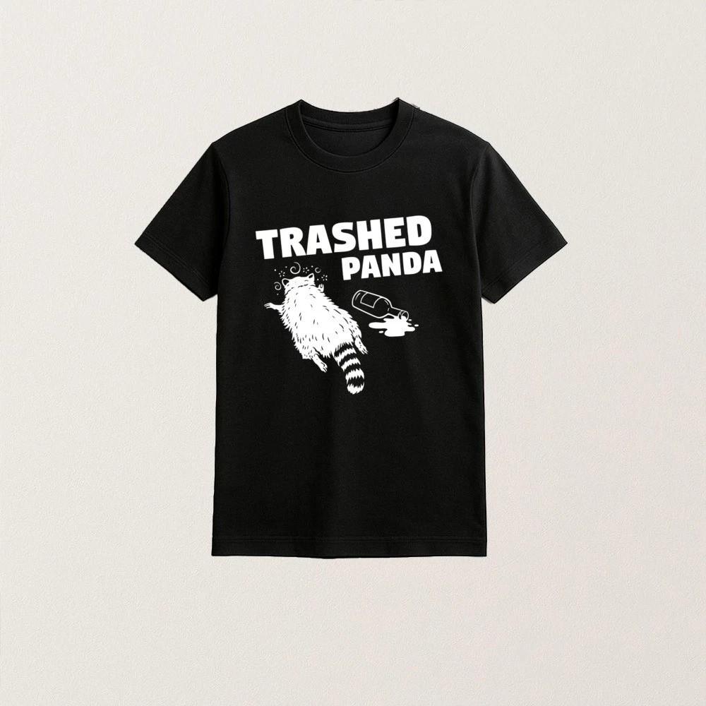 Hanover Drunk Raccoon Trashed Panda TShirt Unisex T-Shirt XXXXL