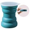 Creatieve ORIGIN CUP Draagbare Siliconen Opvouwbare Beker met Deksel Reis Was Mond Beker Hittebestendig Water Koffie Beker voor Buiten Kamperen