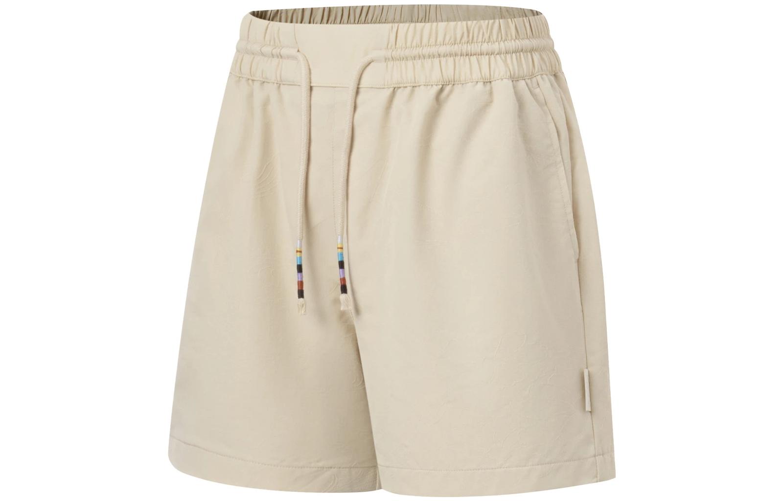 Li Ning Casual Shorts Women s Light Milk Umber AKST062-2 L
