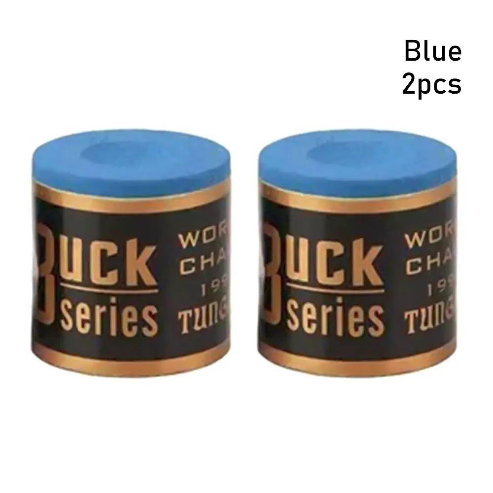 

2 шт. Нескользящий мел для бильярда, мел для кия для пула, снукера, легкий порошок, бильярдный мел, аксессуары для пула, синий, зеленый, красный синий