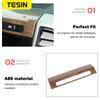 TESIN ABS Car Emergency Light Switch Panel Decoration Cover Trim Stickers for Ford F150 2015 Up Car Interior Accessories