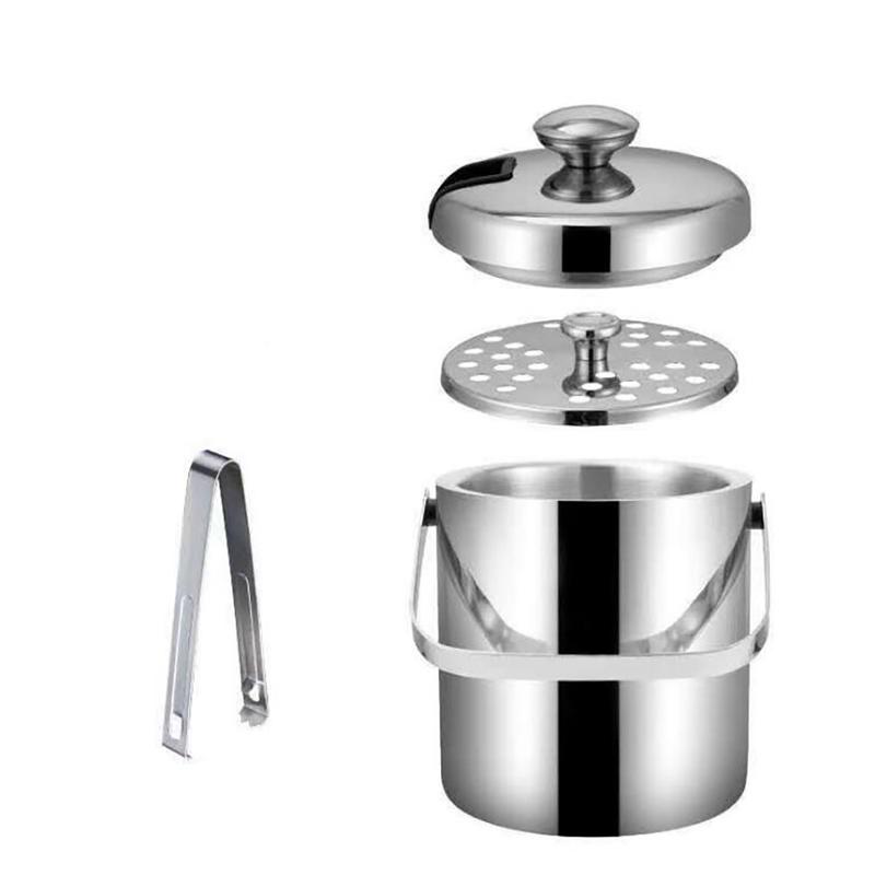 Stainless Steel Double Wall Ice Bucket 1.3 Clamp