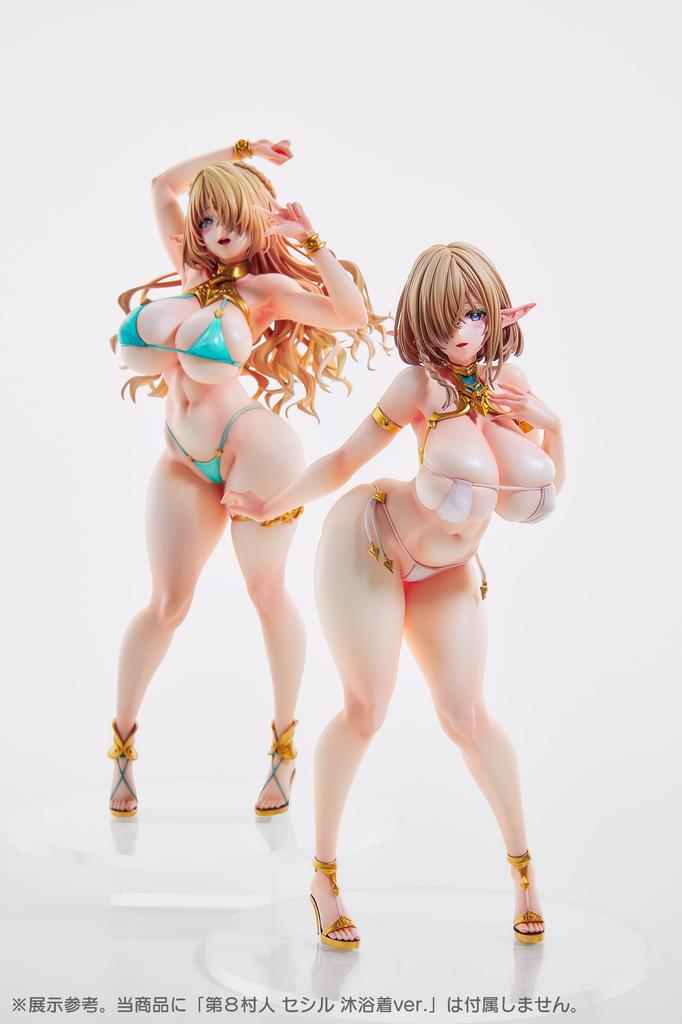 Vertex Originals Elf Village 5th Villager Kukuri Bathing Suit Ver. 16 Scale PVCABS Painted Complete Figure