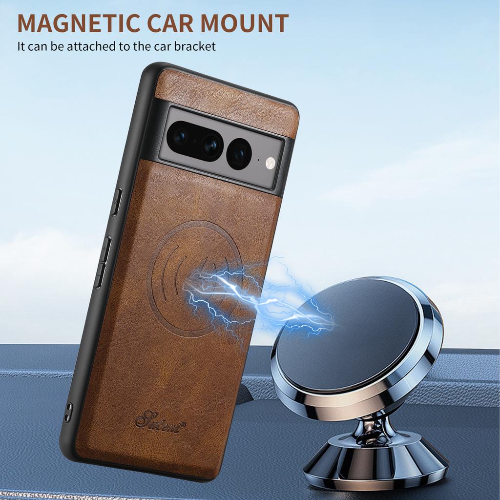 SUTENI H15 For Google Pixel 8 Pro Case 2-in-1 Magnetic Detachable Phone Cover with Card Holder