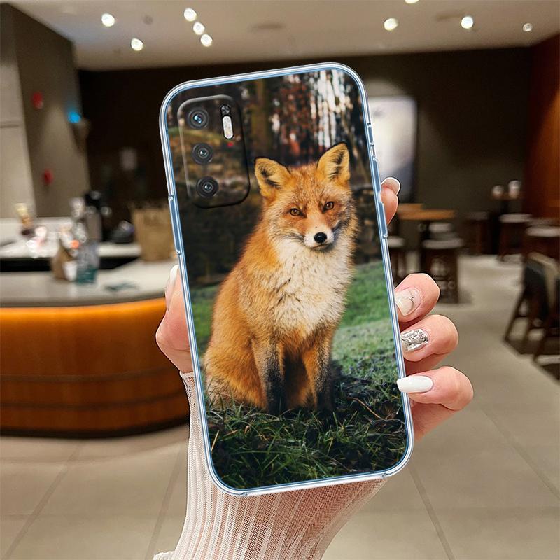 UP4 Animal Raccoon Fox Phone Case for LG K22 K30 K40 K40S K41 K42 K50 K50S K51 K51S K52 K61 K62 K71 K92 Q60 Q61 V40 V50 V60