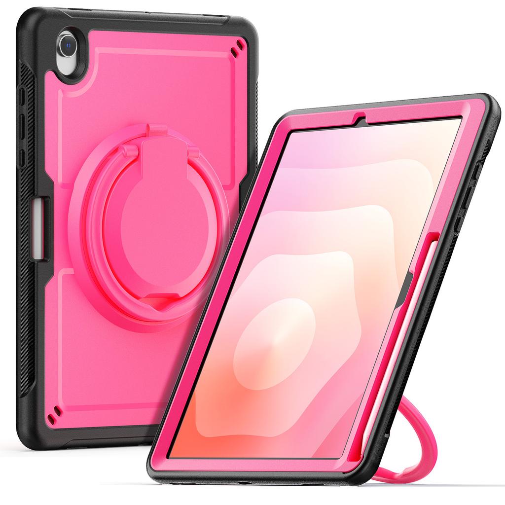 For Samsung Galaxy Tab S10 Lite Case Rotating Kickstand PC + TPU Shockproof Tablet Cover