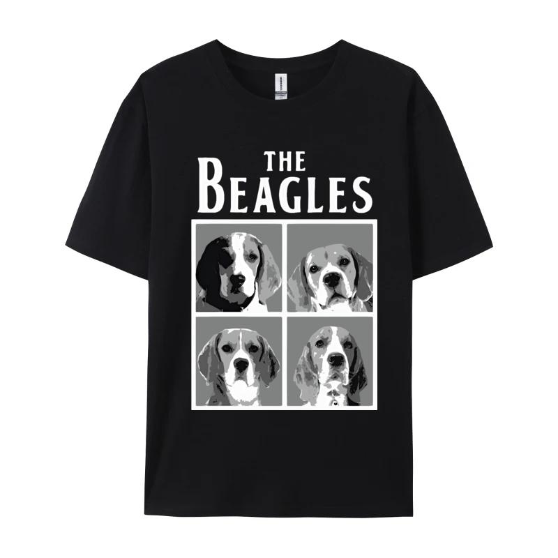 Cute Beagle Dog Tshirt The Beagles Animal Lover Tshrit Unisexs Cotton Tshirt Birthday Short Sleeve 2024 Fashionable Top Tees