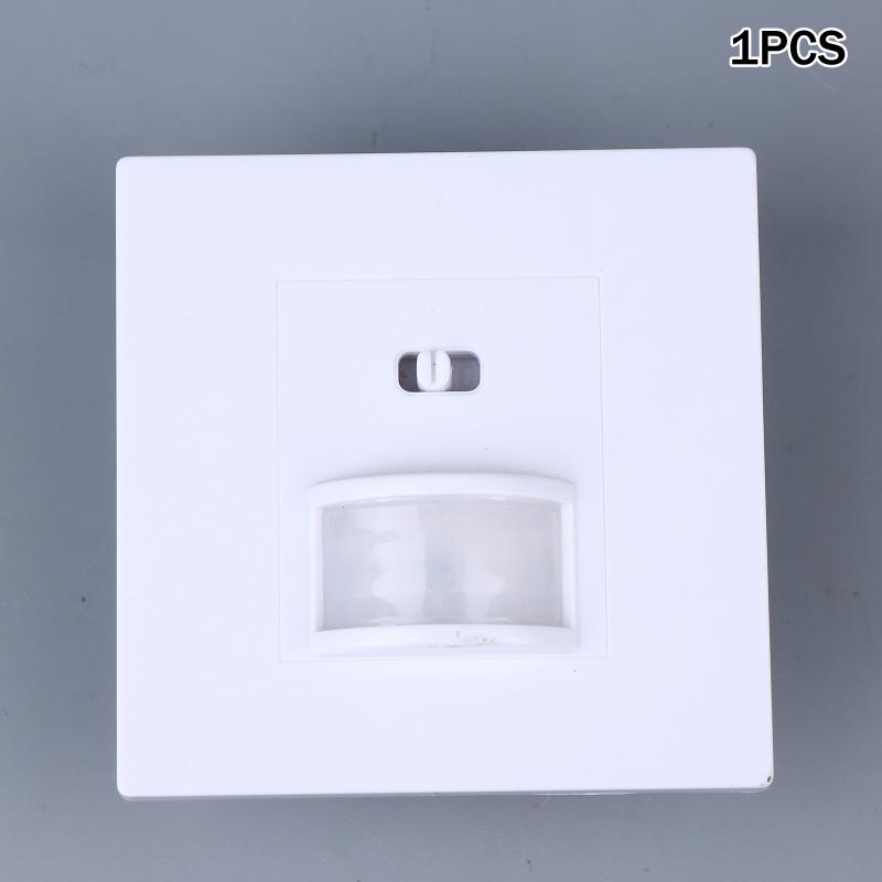 Human Infared Auto Sensing Switch, 2-Wire LED PIR Motion Sensor, Time Delay Adjustment, AC 110-240V DC 9-24V