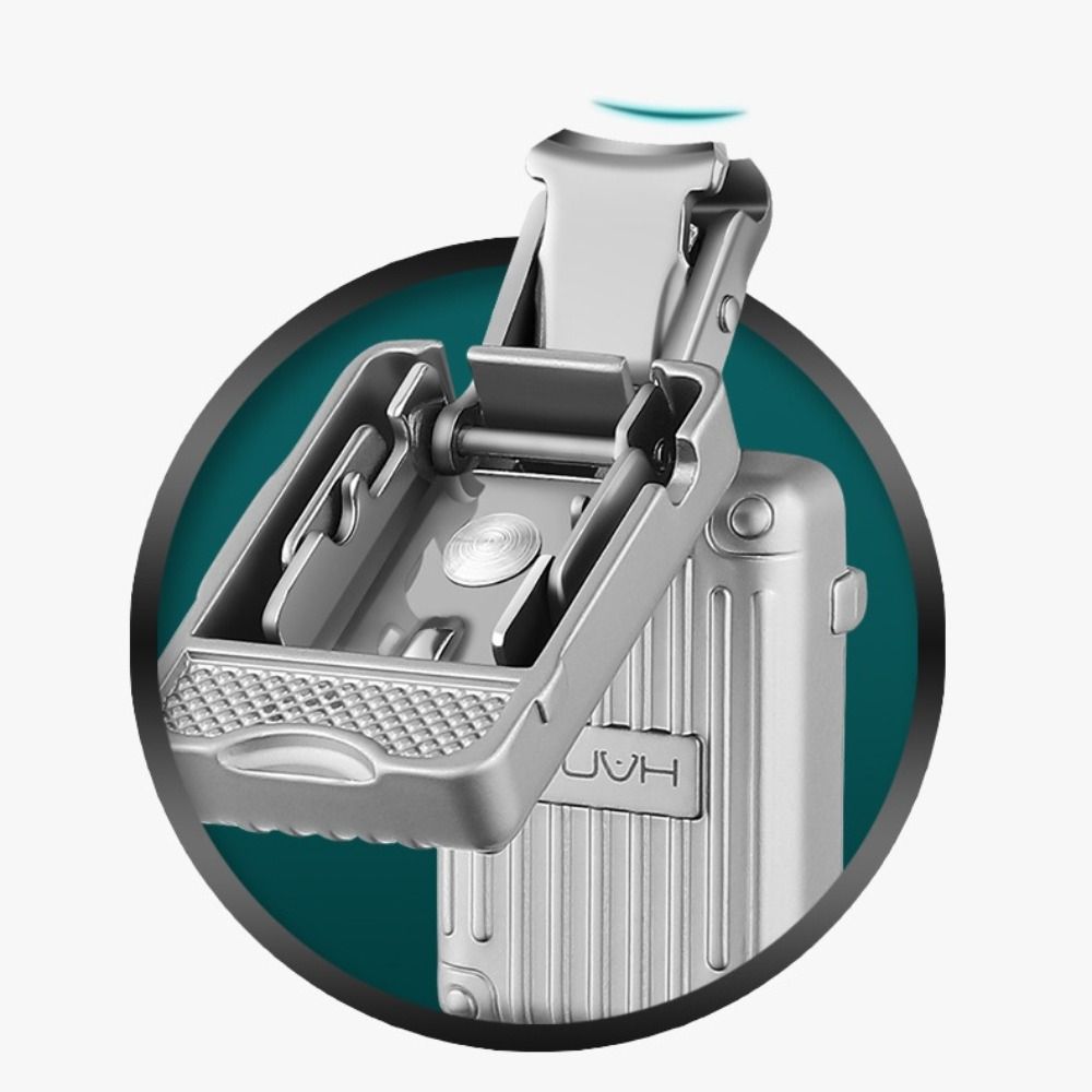 Suitcase Shape Mini Nail Clipper Stainless Steel Manicure Tool Foldable Fingernail Clipper  Men