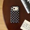 Trendy Polka Dot Phone Case For Samsung Galaxy A56 A36 A26 S26 S25 S24 S23 S20FE Ultra Plus 4G 5G Luxury Double-layer Back Cover