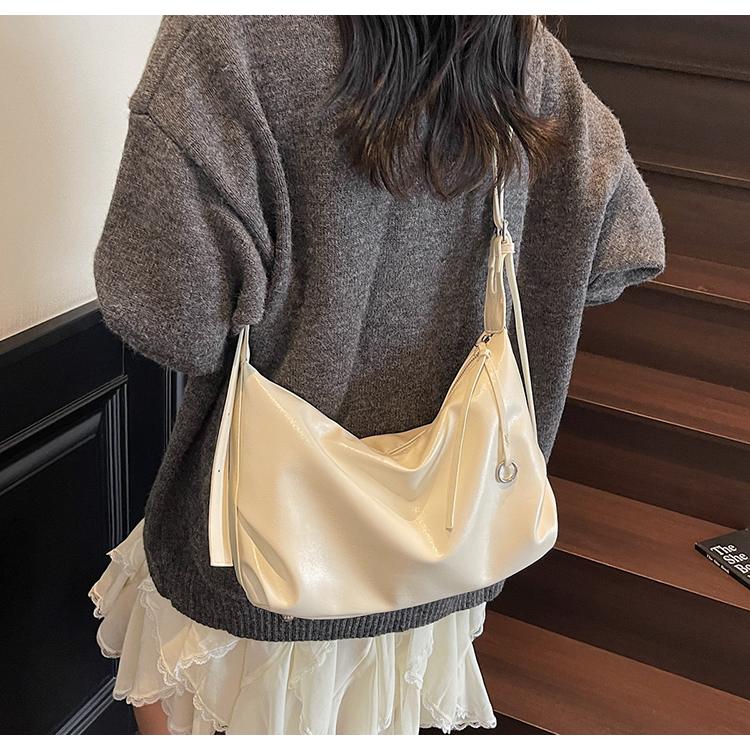 PU Solid Color Zipper Casual Crossbody Bags Temperament Fashi Ladies Bags Sale 2026 Brand Large Capacity Versatile Handbags