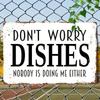 Funny Metal Wall Art Kitchen Decor Humor Sign Home Decoration