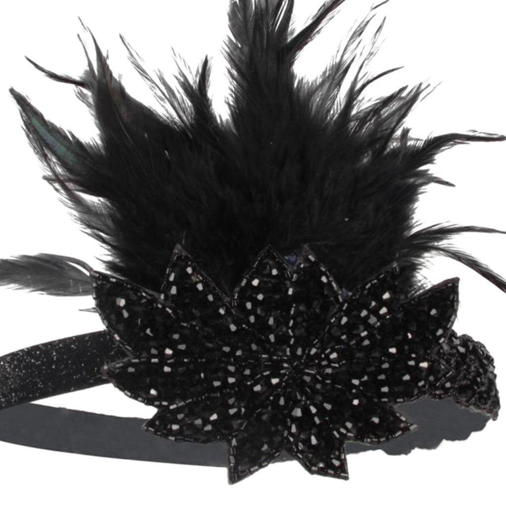 Buy Womens Vintage Style Feather 1920s 