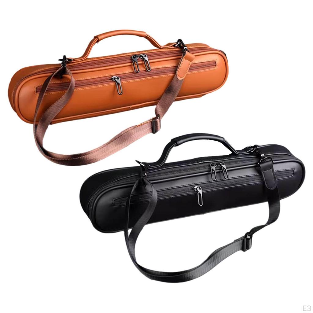Compact And Lightweight Flute Bag with Handle Shoulder Strap for Safe Transport Suitable