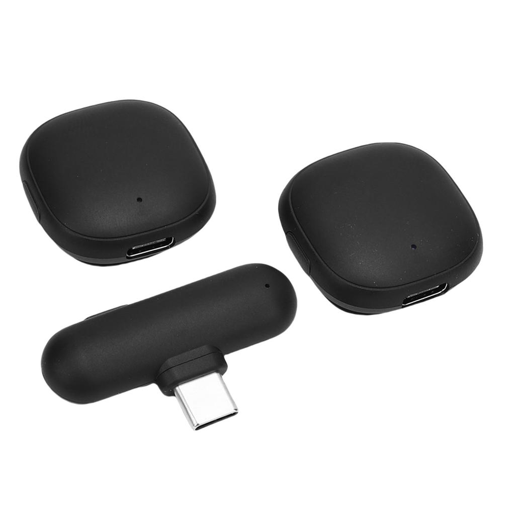 Wireless Lavalier Microphones 328ft Range AI Noise Reduction 2.4GHz Wireless Lapel Mics with Charging Case for Video