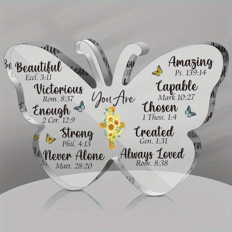 

Butterfly Sympathy Gift - Comforting Memorial for Loss of Mother or Father чистый