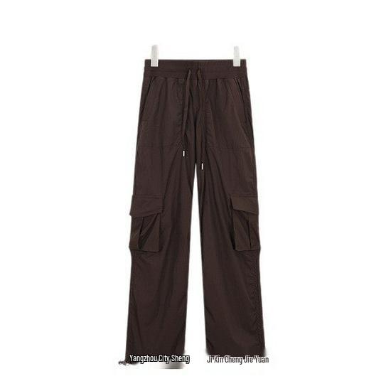 LULU Original Design Quick-Dry Thin Cargo Joggers for Dance, Hiking, and Casual Wear
