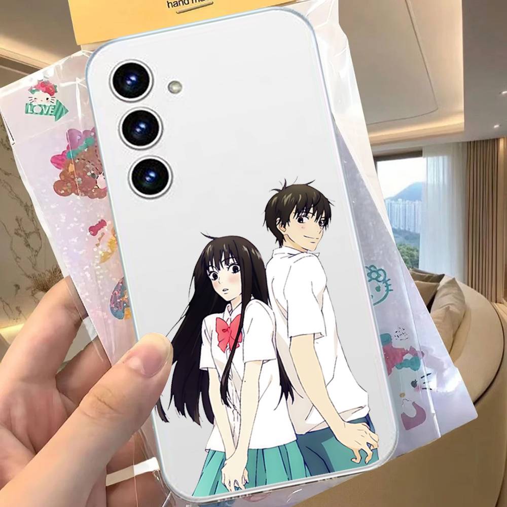 Cute K-Kimi Ni Todoke HD Clear Transparent Phone Case For Samsung Galaxy A52,A12,A51,S24,S23,S22ULTRA,S21 Edge,S20LITE,Plus,U A514G
