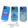 Dragon Q-Quest S-Slime Phone Case For iPhone 17,16,15,14,13,12,Pro,Max,Plus,E,SE4,Air,Mini Transparent Cover