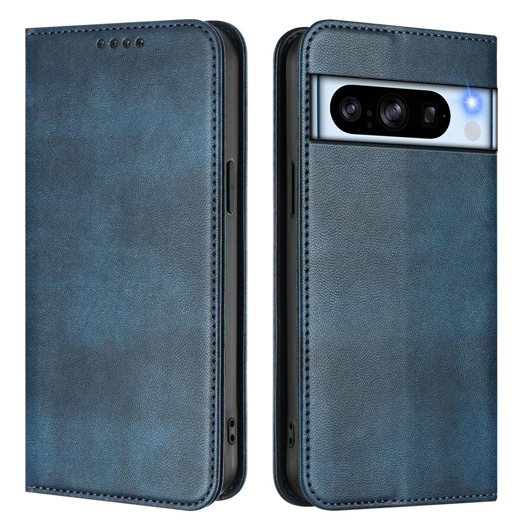 For Google Pixel 8 Pro Wallet Cases Retro Texture RFID Blocking Leather Phone Cover