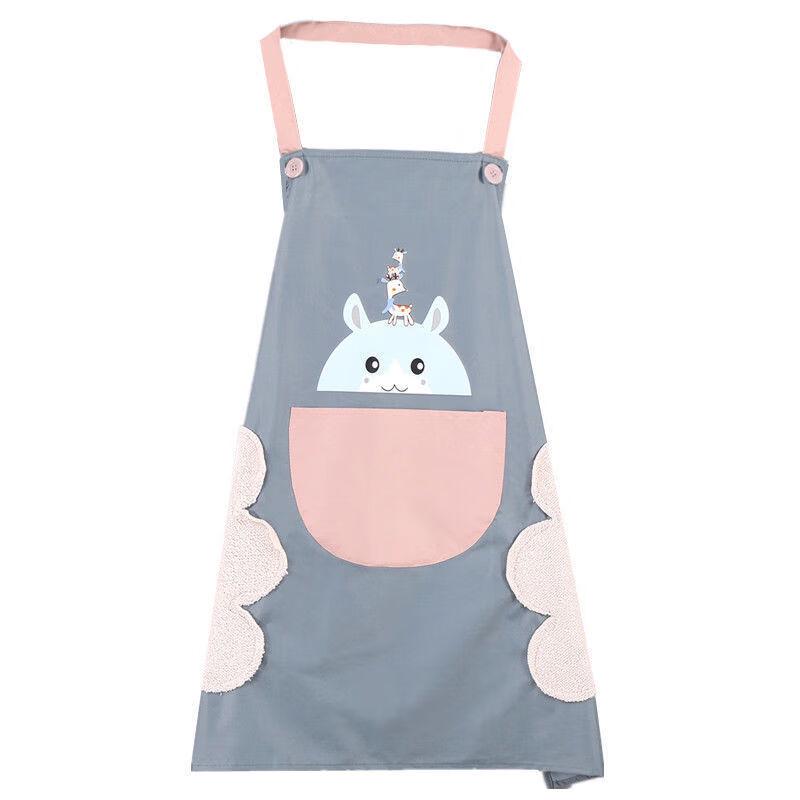 Cartoon Waterproof Wipeable Kitchen Apron
