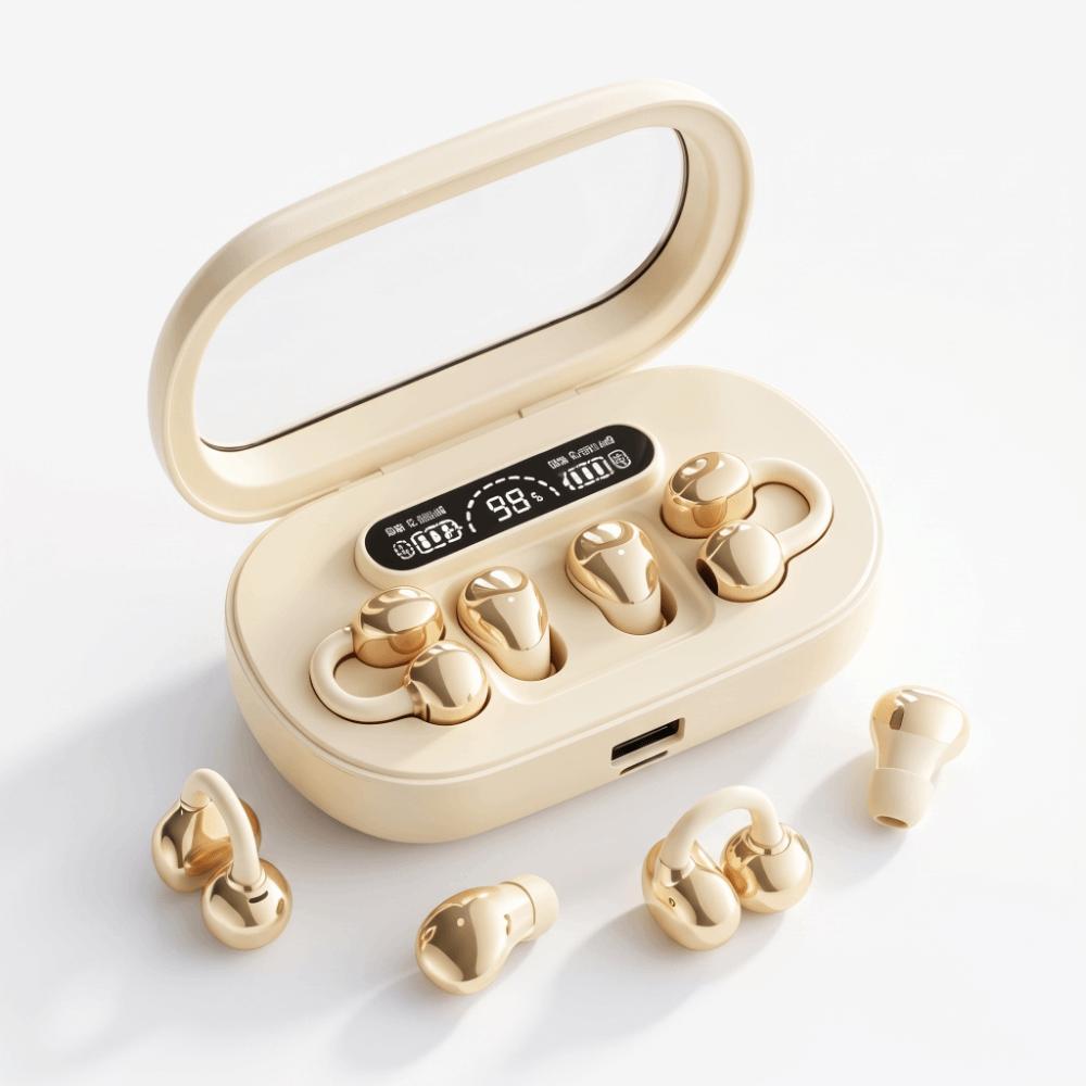 Low-delay Wireless Bluetooth Headphone HiFi In-ear Earbuds Wireless Sleep Earphones Sports