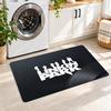Flannel Kitchen Mat Linkin Park Soft Area Rug Non Slip Floor Carpet Home Decoration