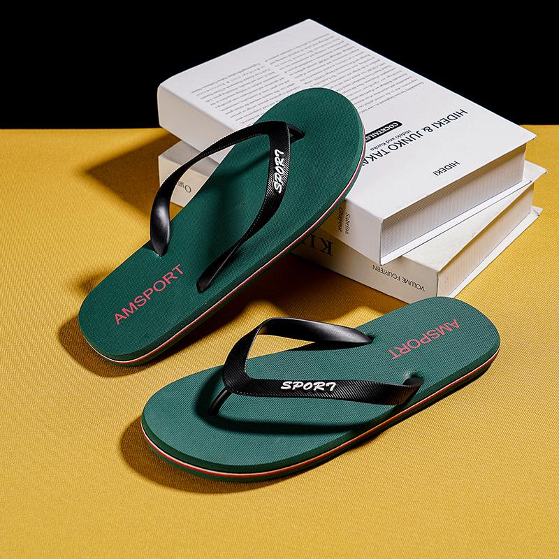 Trendy Non-Slip Summer Flip-Flops: Cool Road Man Thong Sandals