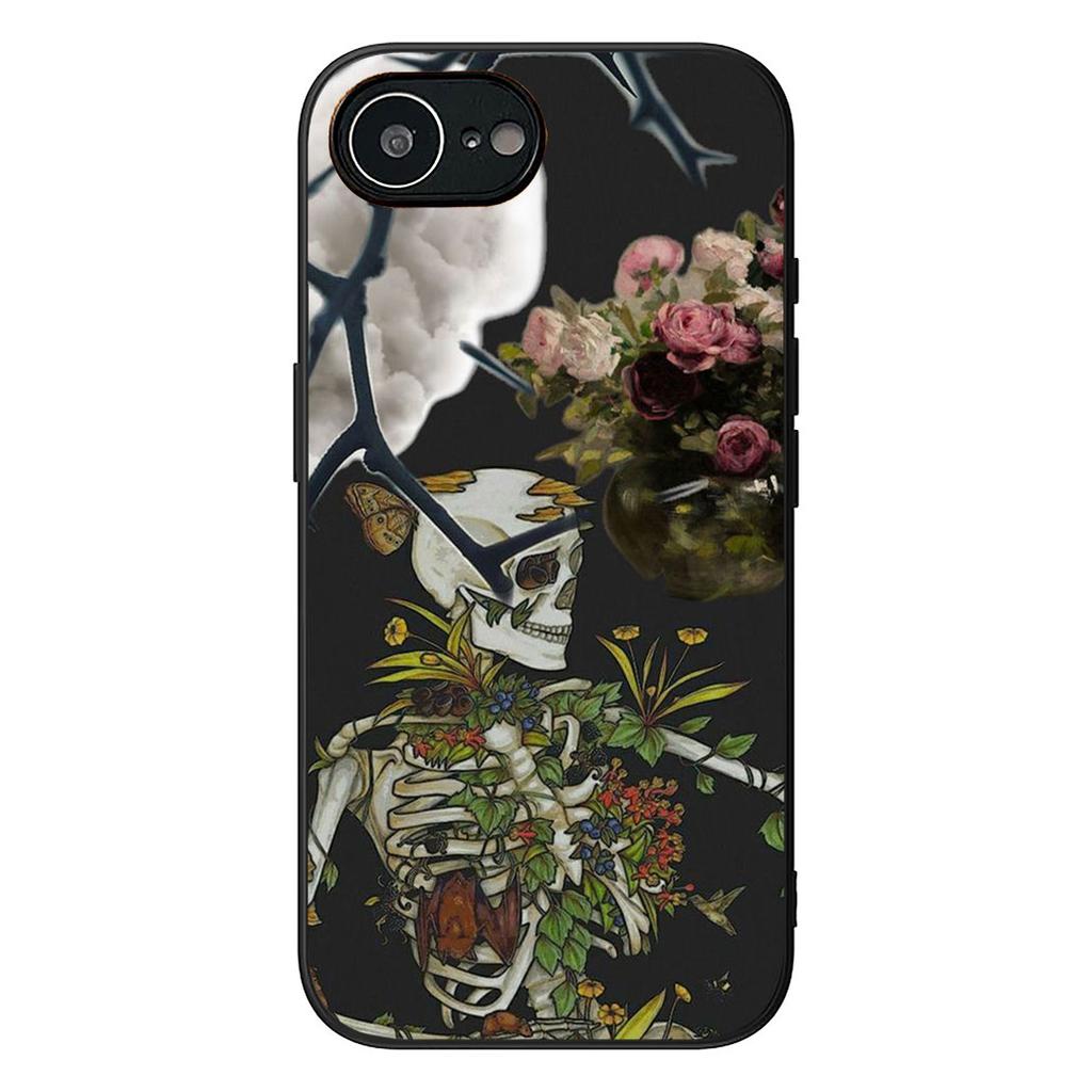 Little Ghost with Halloweens Pumpkin Skull Phone Case for Samsung Galaxy Note 20 9 10 S8 S10 Lite S9 Plus A54 A53 A21S S10E A17