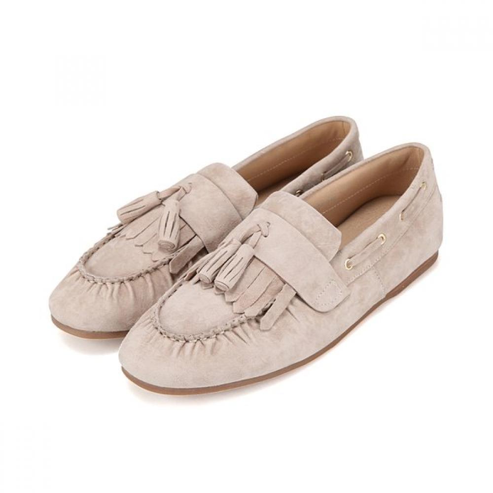 Barbara Leather Daily Trendy Women S Loafer 1cm Bbj124be 250mm 16990₽