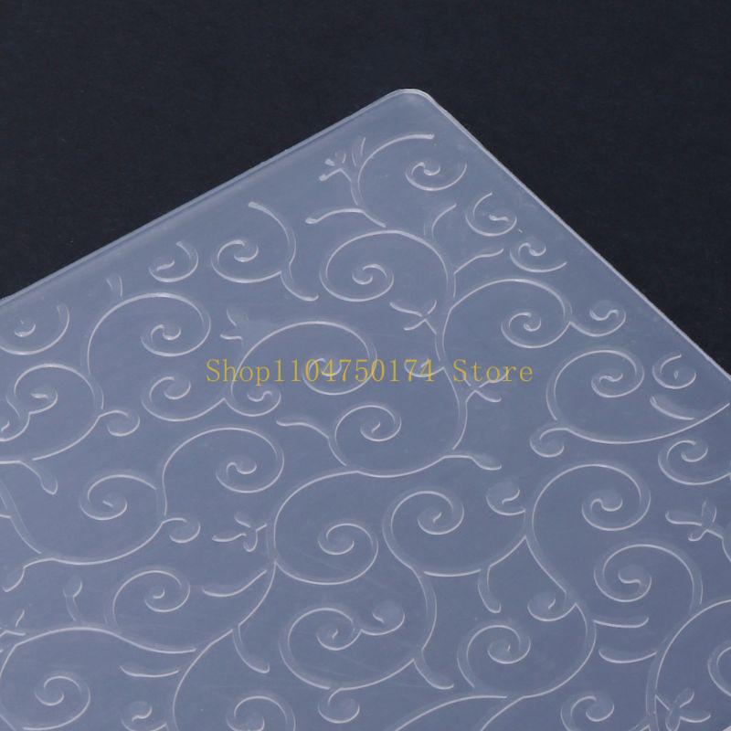 Flower Vine Plastic Embossing Folder Template for DIY Scrapbooking Photo Album Card Paper Making Craft Decoration top sale