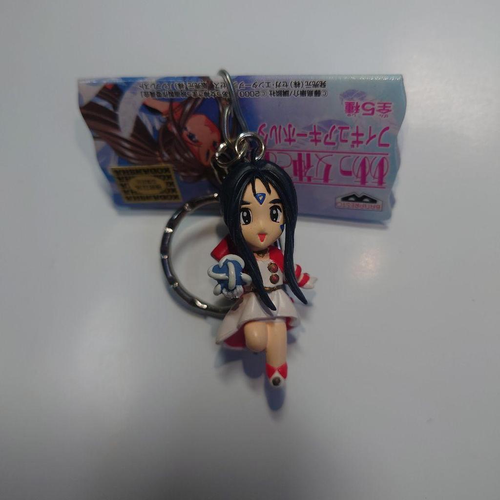 [USED] Ah! My Goddess Figure Keychains (5 types) with tags