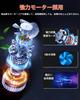 REBEAUQ 2025 Model Car Fan, For Rear Seats, Double-Headed Car Fan, Independent Control, 3