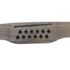 15pcs Acoustic Guitar Bridge Rosewood Slotted Bone Nut and Saddle 12 String