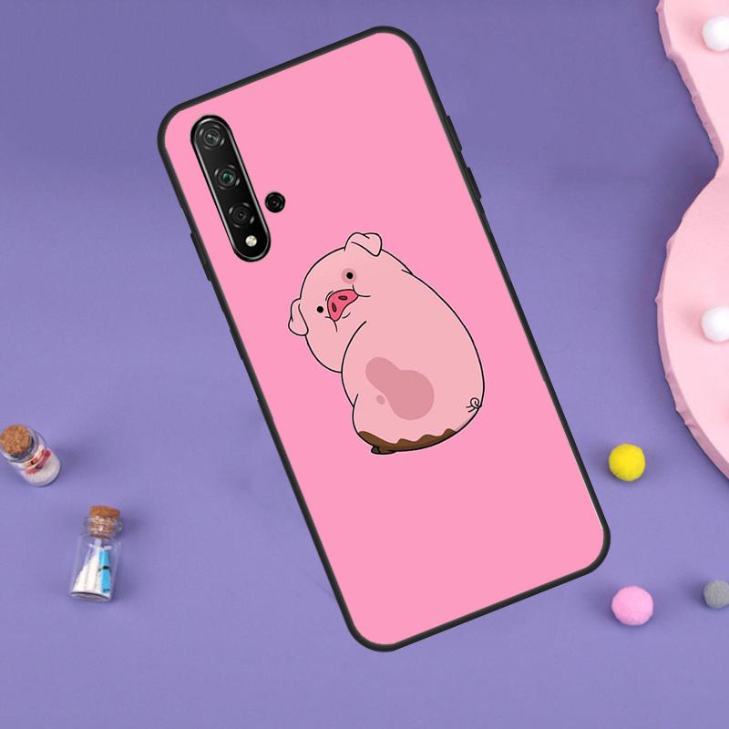 Cartoon Pig For Huawei Nova 11i 12i 8i 7i 3i 9 10 SE Y60 Y61 Y70 Y72 Y73 Y90 Y91 P20 P30 P40 Lite Case