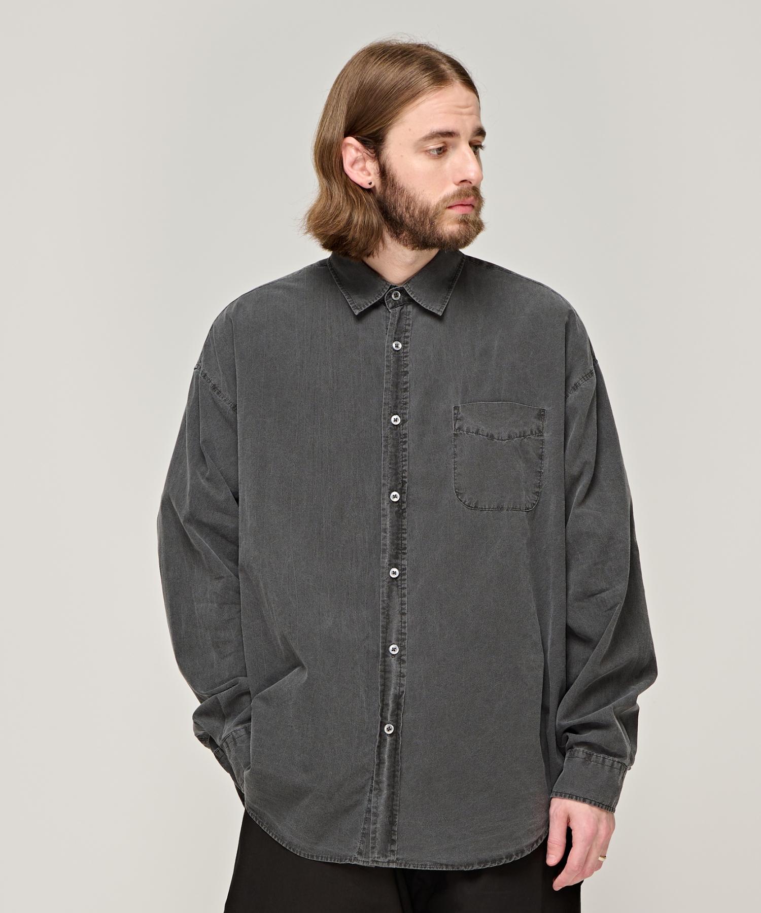 Cargo Bros Cb Pigment Shirt (Charcoal) Free