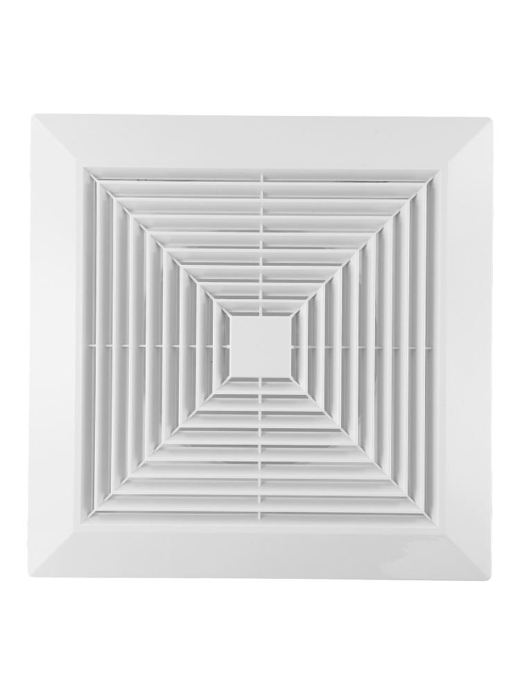 ABS Square Diffuser Air Conditioner Snap In Spring Panel
