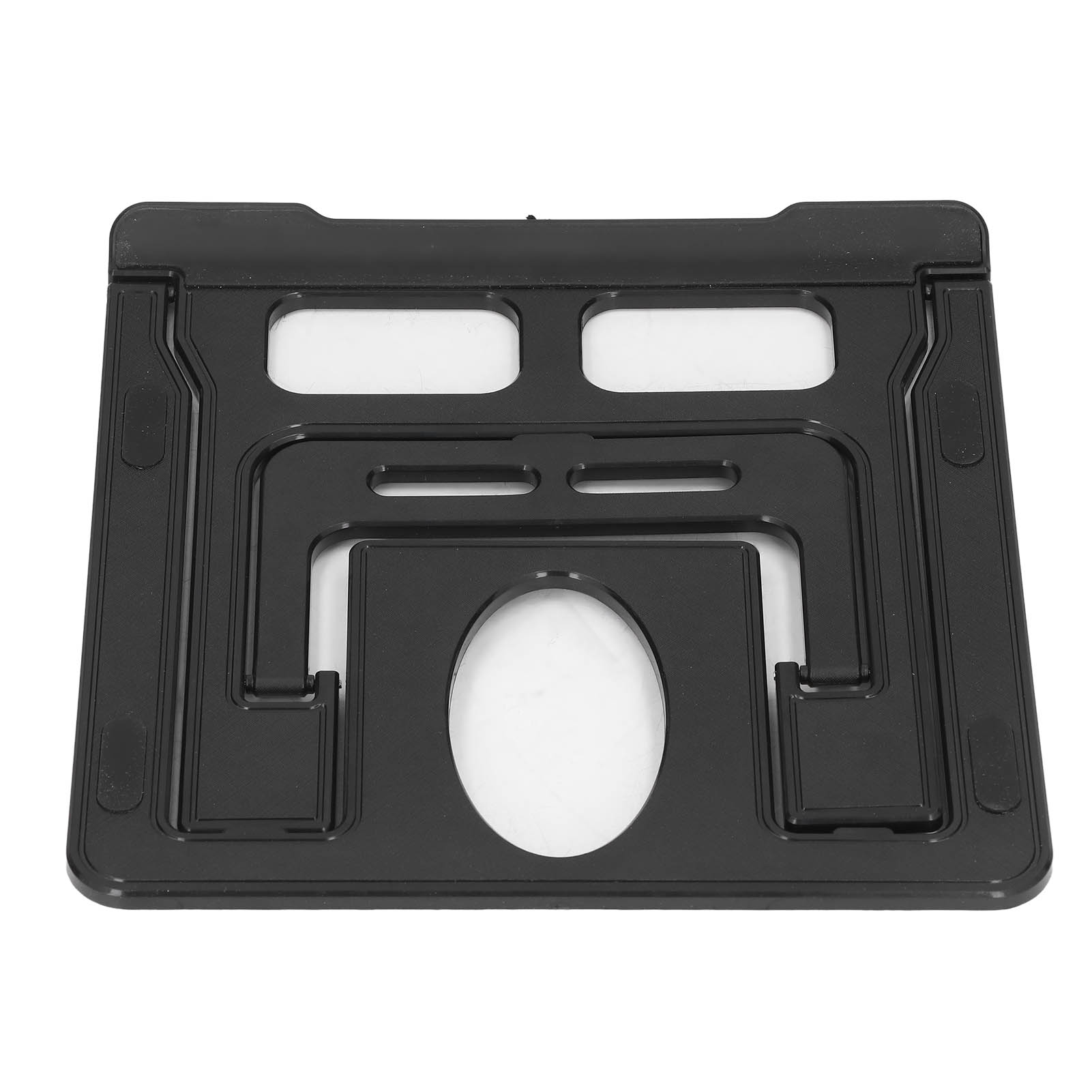 

Laptop Stand ABS Desktop 6 Levels Adjustable Heightened Simple Folding Tablet Stand Portable Laptop Riser for Tablet PC