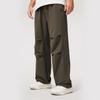 Li-Ning Water-Resistant Loose Straight-Leg Sports Pants Men Bottoms Slate-Brown AYKU689-2