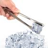 Comfortable Grip Ice Tong Stainless Steel Pastry Clip Multifunctional Tool Salad Tong  Bar Serving