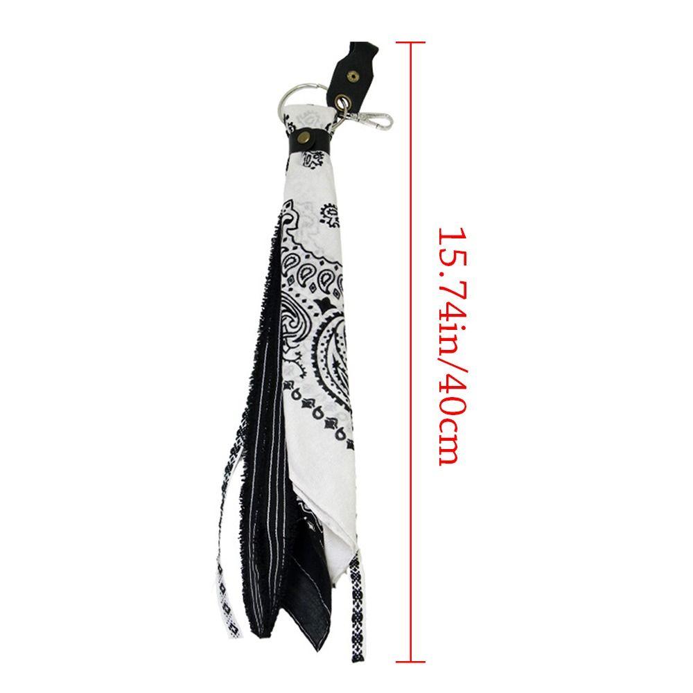 Rock Punk Motorcycle Handlebar Decoration Hip Hop Wallet Chain Universal Metal Keychain